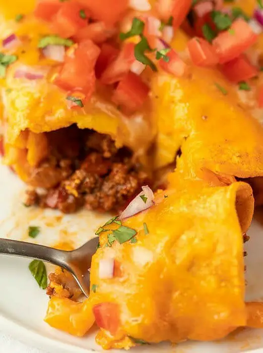 Ground Beef Enchiladas