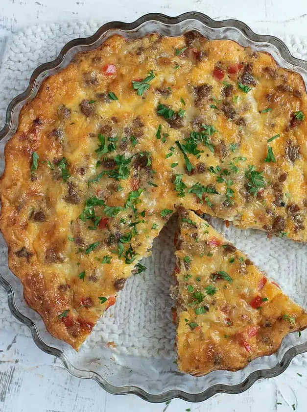 Crustless Breakfast Quiche