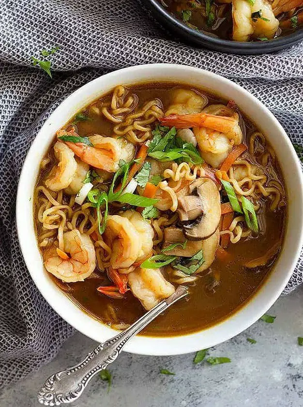 Shrimp Ramen Soup