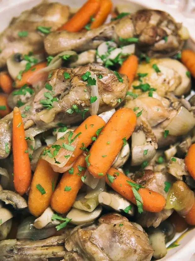 Dutch Oven Chicken Drumsticks and Vegetables