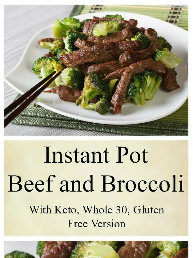 Instant Pot Beef and Broccoli