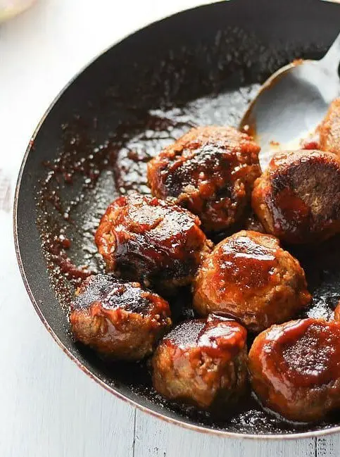 BBQ Vegan Lentil Meatballs