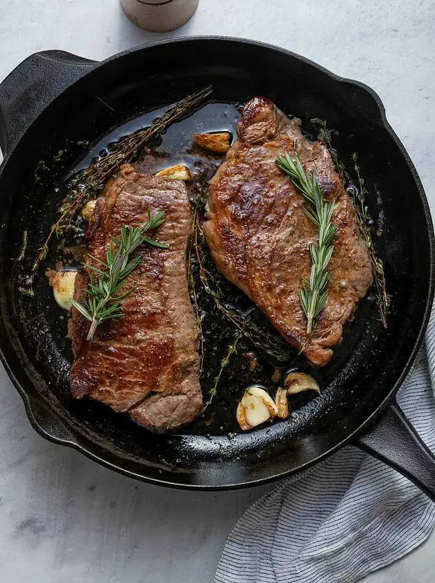 Cast Iron Skillet Steak