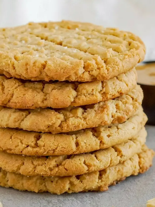 Chewy Peanut Butter Cookies