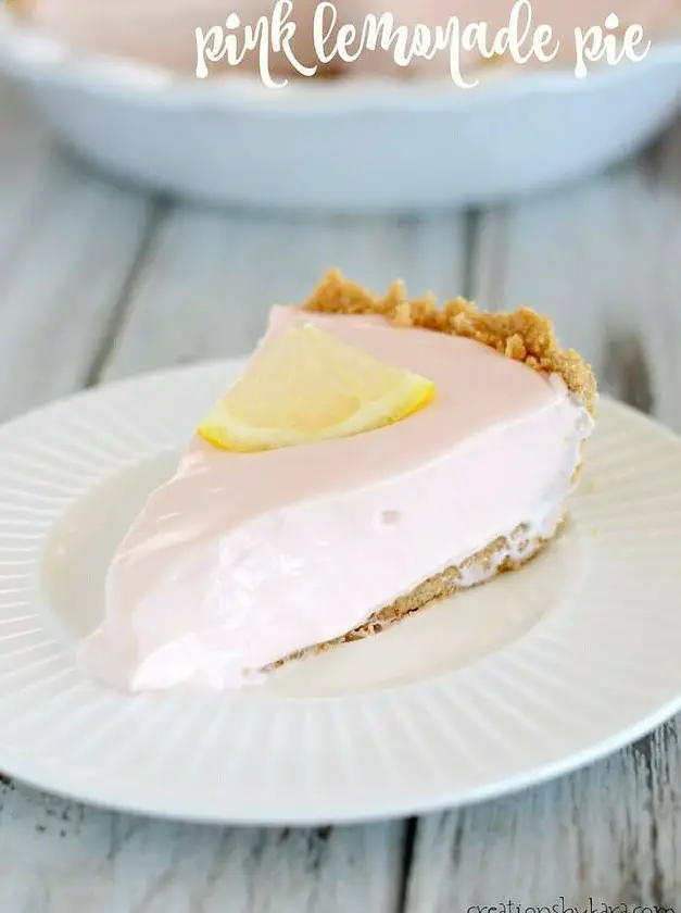 Pink Lemonade Pie