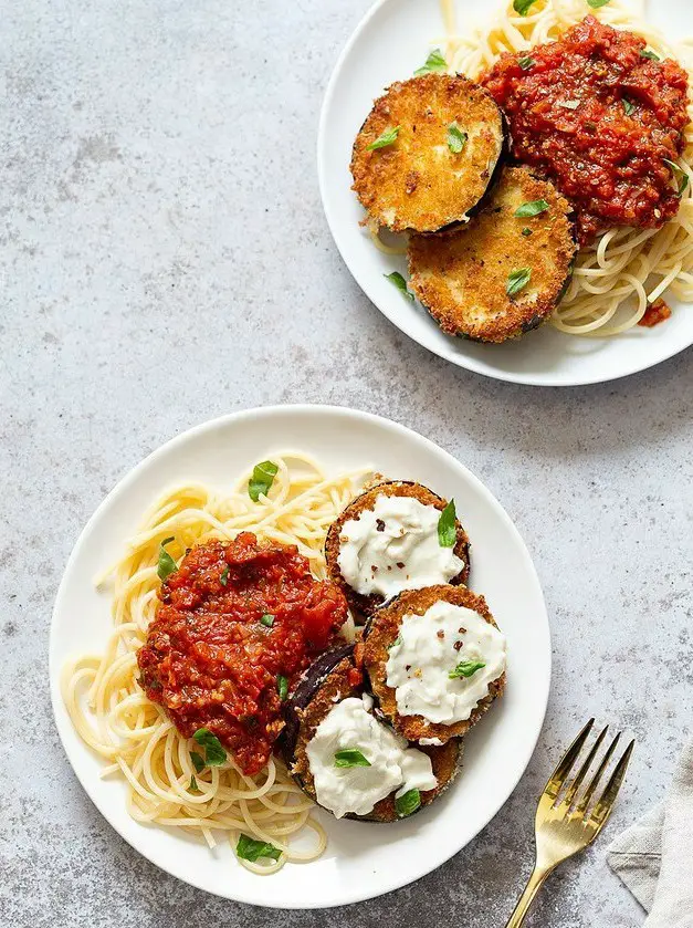 Vegan Eggplant Parmesan