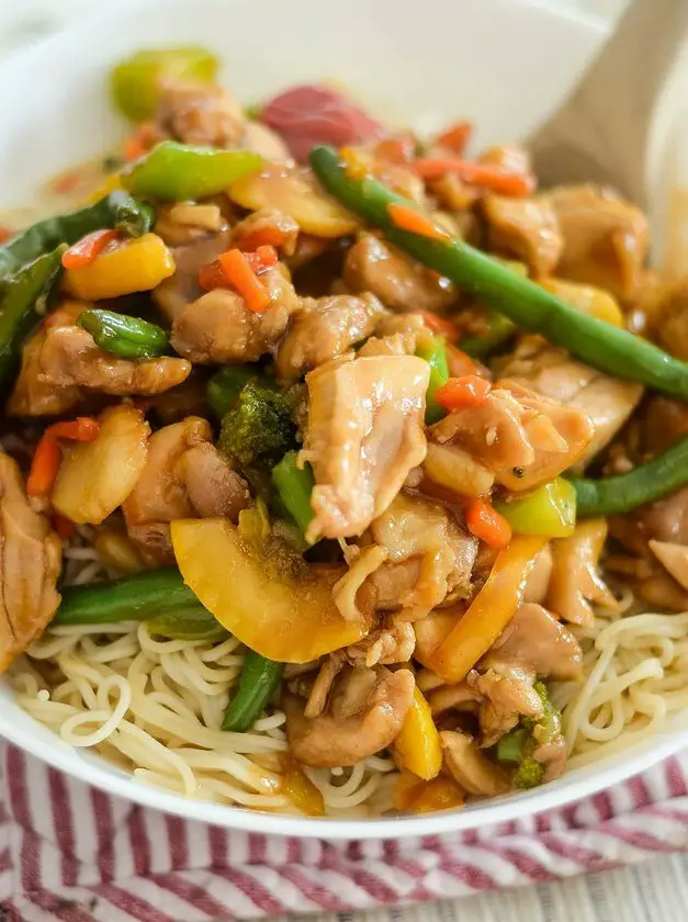 Ninja Foodi Chicken Stir Fry