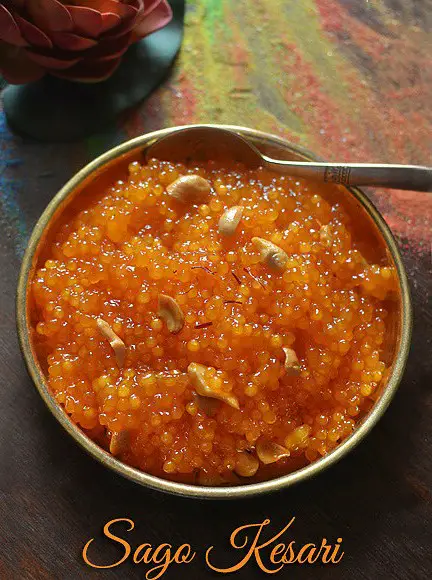 Sago Kesari