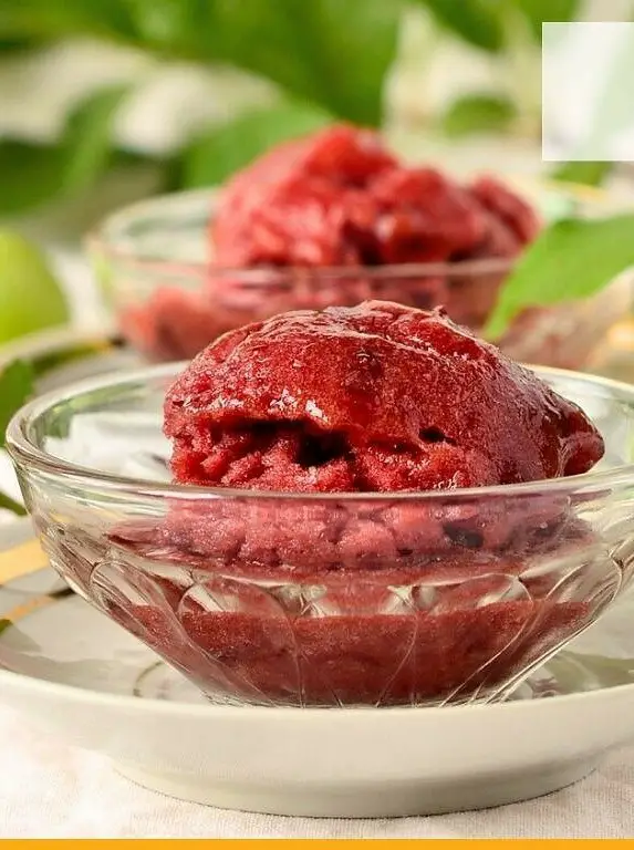 Plum Sorbet