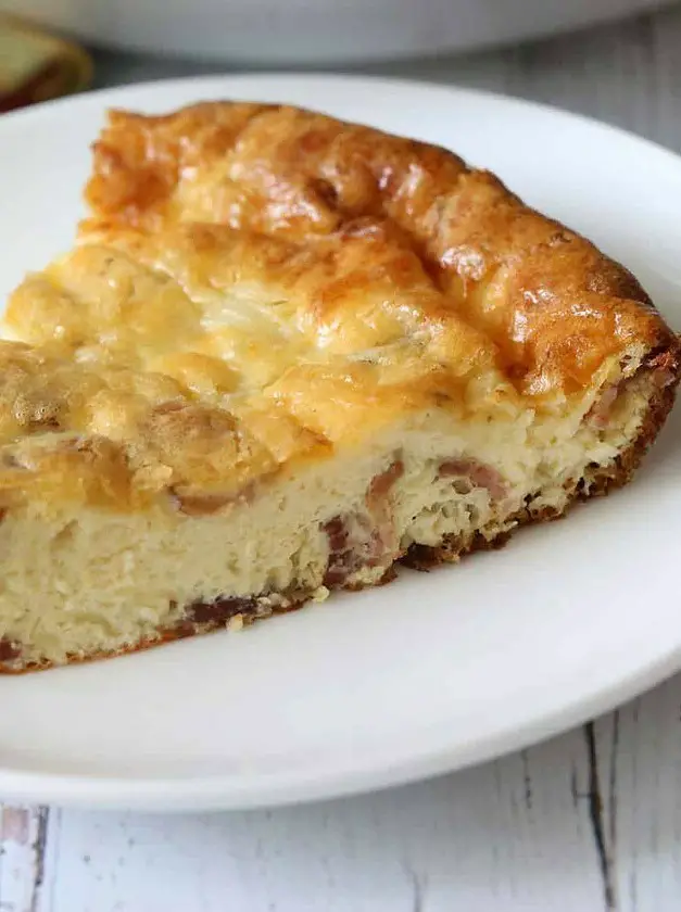 Crustless Quiche Lorraine