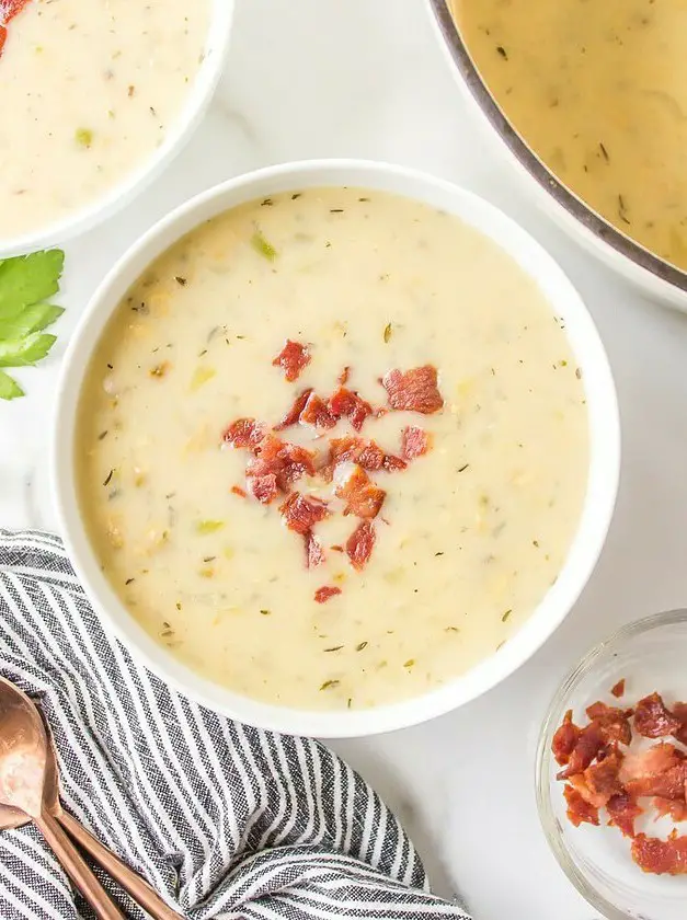 Low Fat Clam Chowder