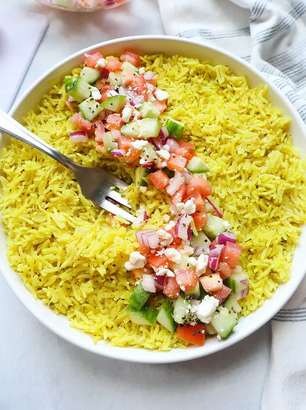 Yellow Mediterranean Rice