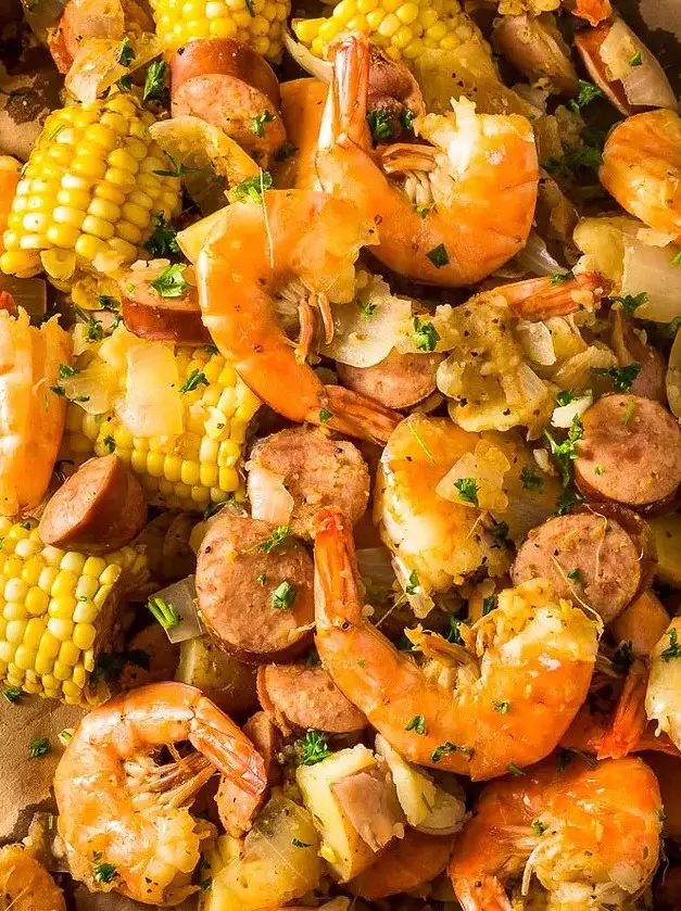 Shrimp and Sausage Boil