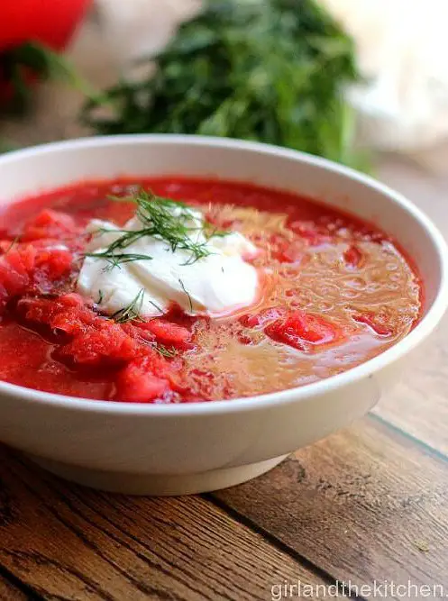 Real Russian-Ukrainian Borscht