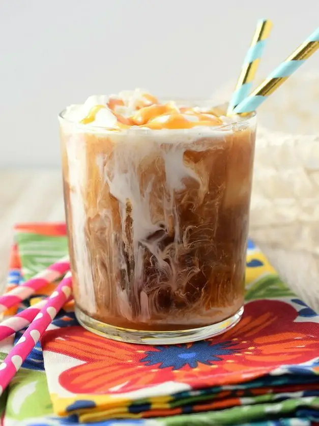 Iced Caramel Latte