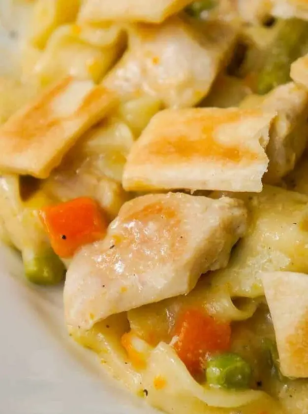 Instant Pot Chicken Pot Pie Pasta