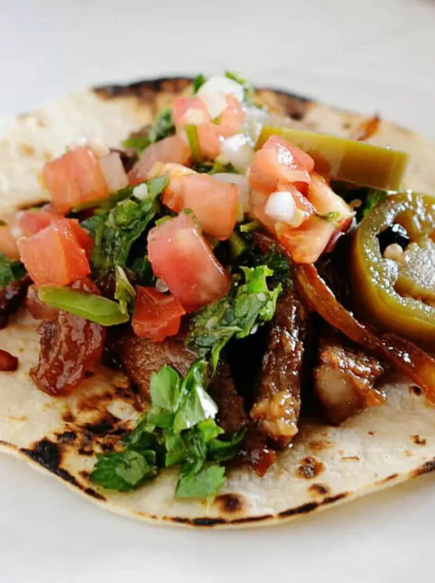 Steak Tacos with Cilantro Chimichurri