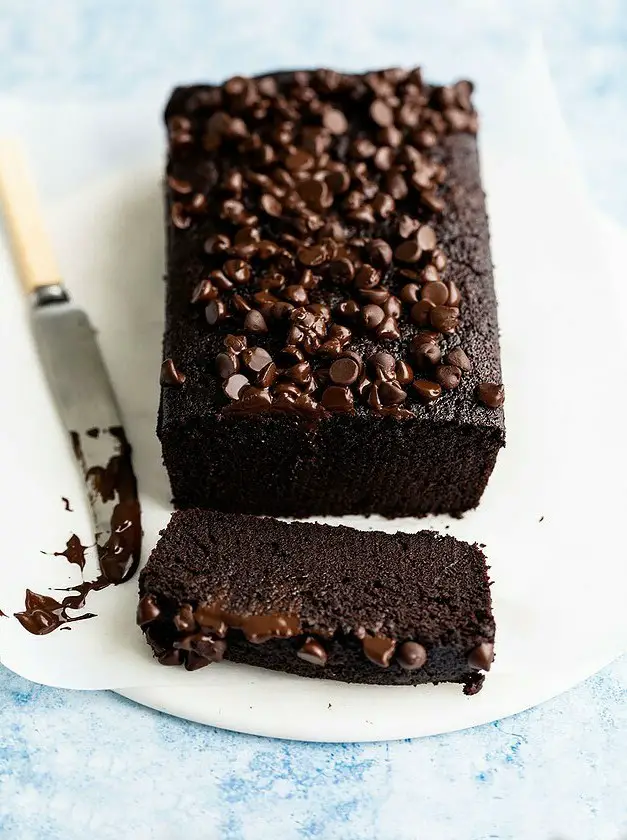 Fudgy Chocolate Loaf Cake