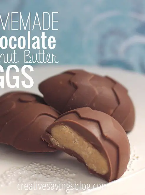 Homemade Chocolate Peanut Butter Eggs