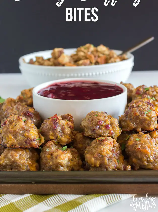 Sausage Stuffing Bites