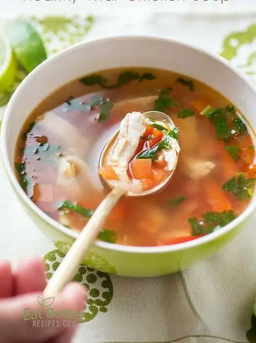 Healthy Thai Chicken Soup