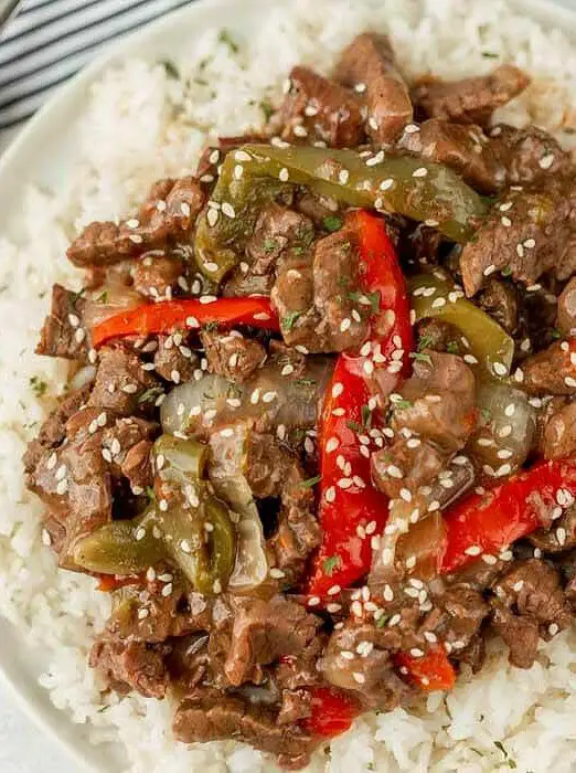 Instant Pot Chinese Pepper Steak