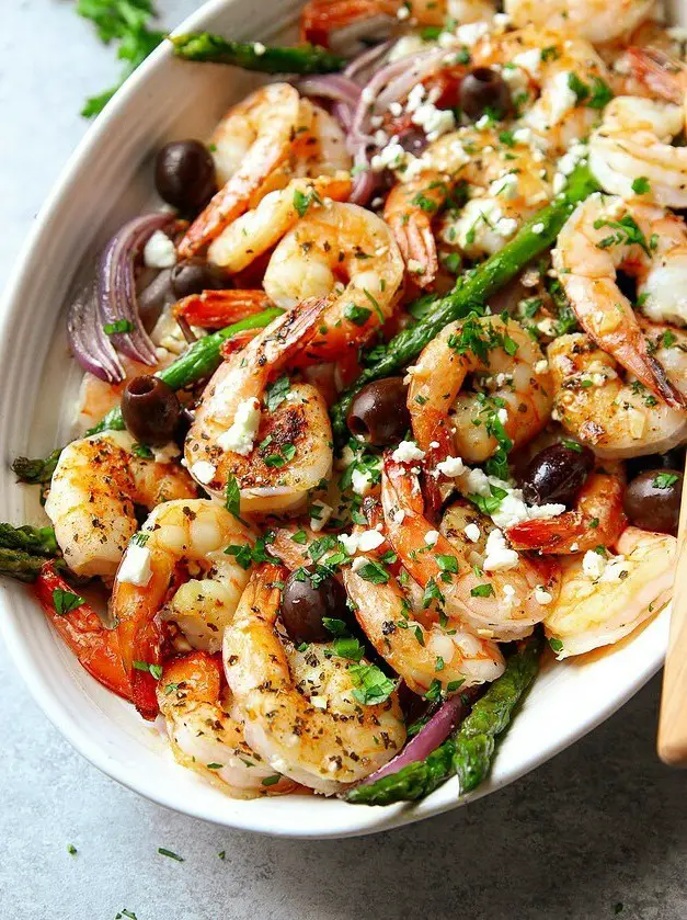 Sheet Pan Mediterranean Shrimp