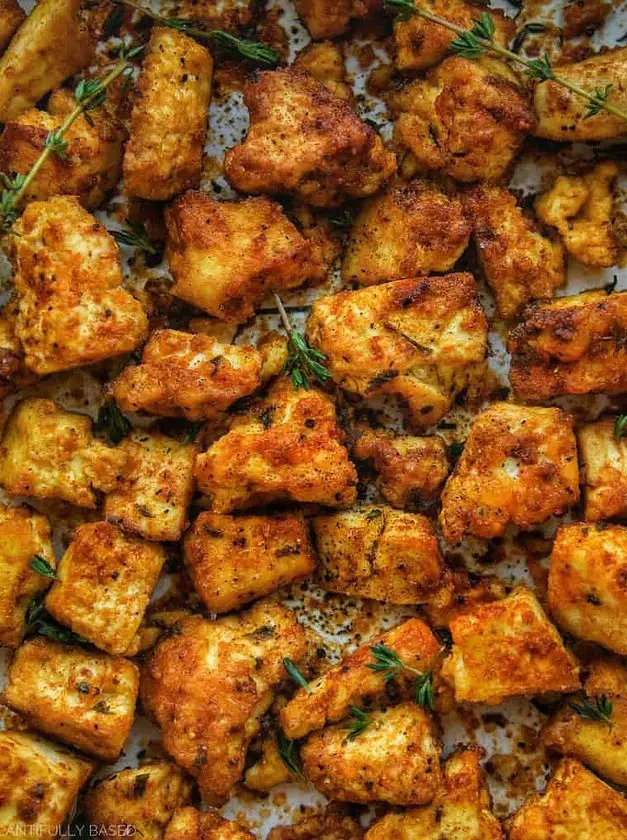 Baked Tofu Bites