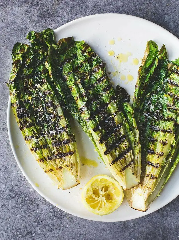 Grilled Lettuce