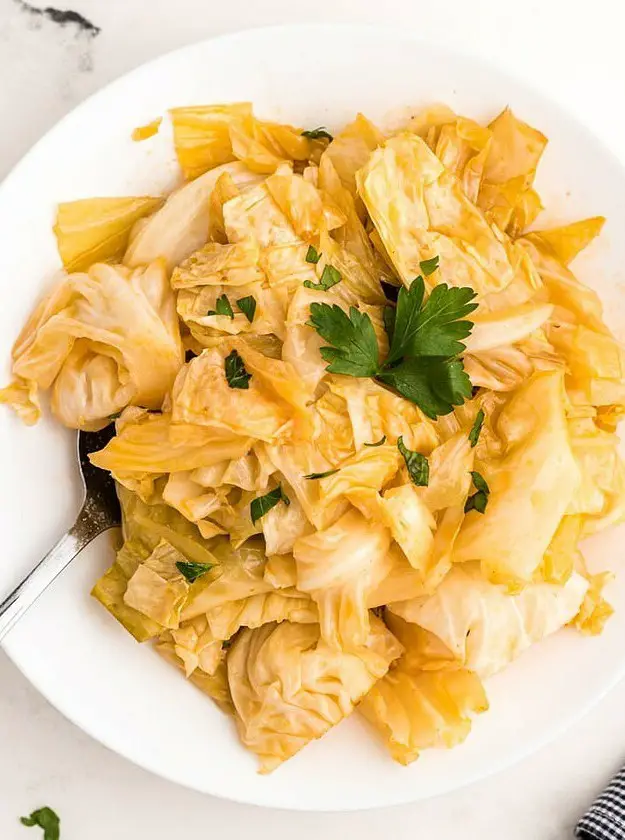 Slow Cooker Cabbage