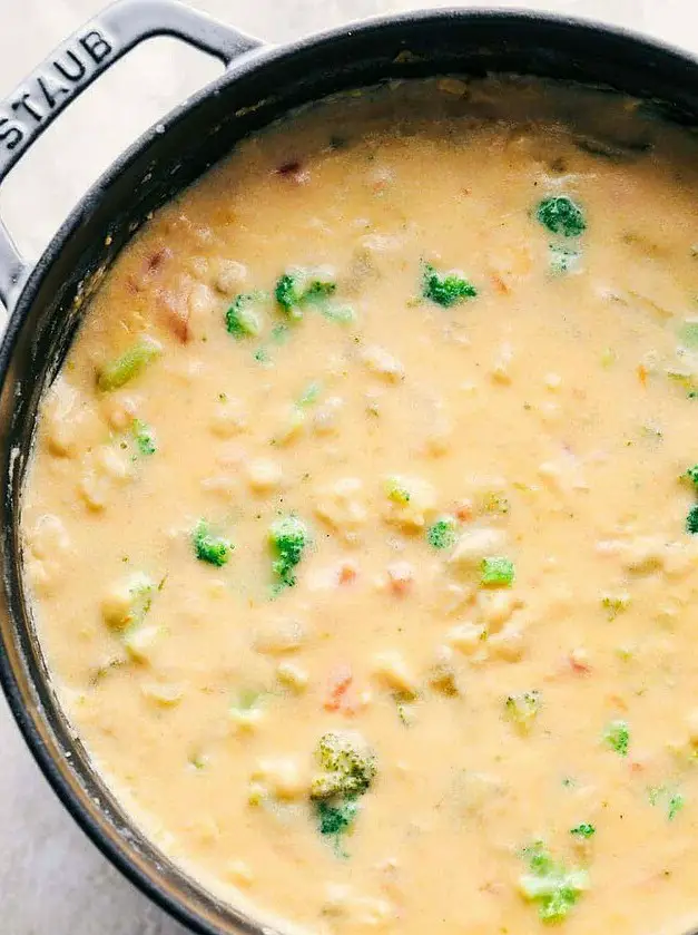 Cheesy Vegetable Soup