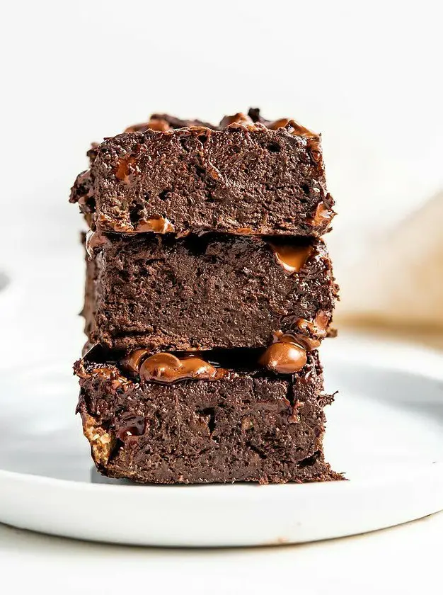 Vegan Flourless Protein Brownies