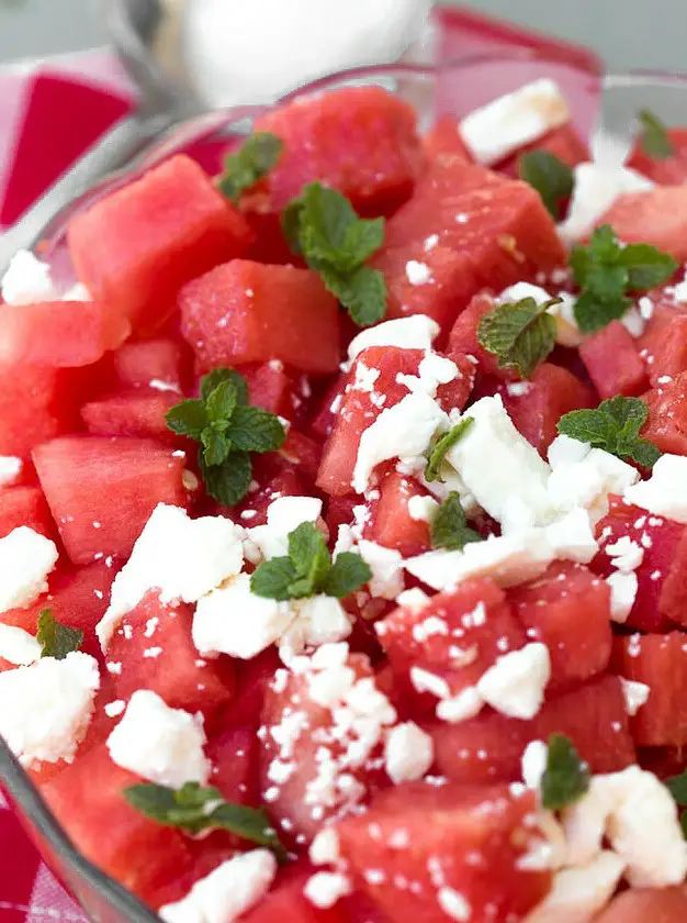 Watermelon Salad with Feta