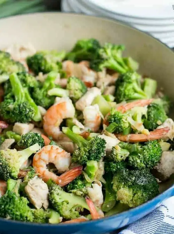 Chicken and Shrimp Stir Fry