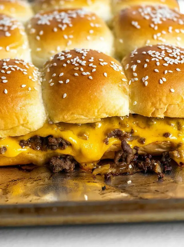 Baked Cheeseburger Sliders