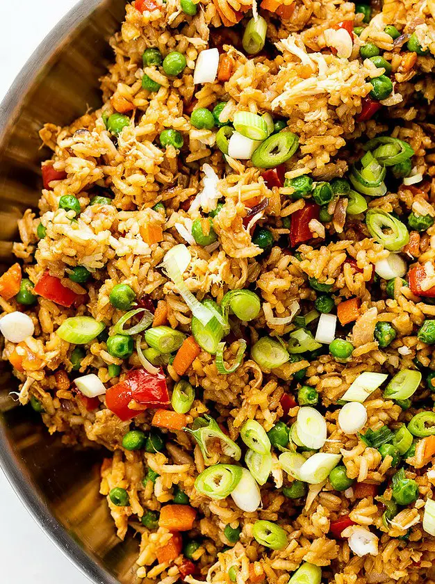 Rotisserie Chicken Fried Rice