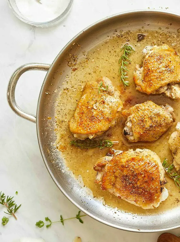 Electric Skillet Chicken