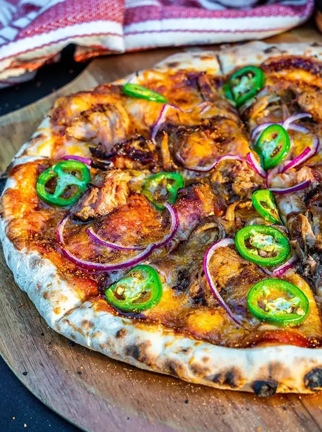 BBQ Pulled Pork Pizza