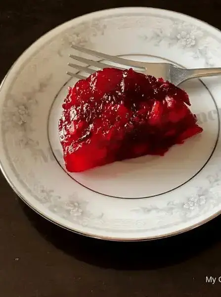 Raspberry Cranberry Jello Salad