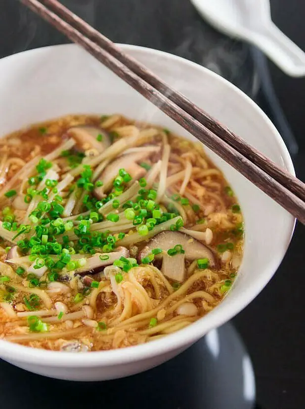 Easy Hot and Sour Ramen