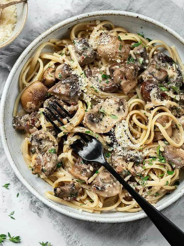 Creamy Mushroom Pasta Sauce