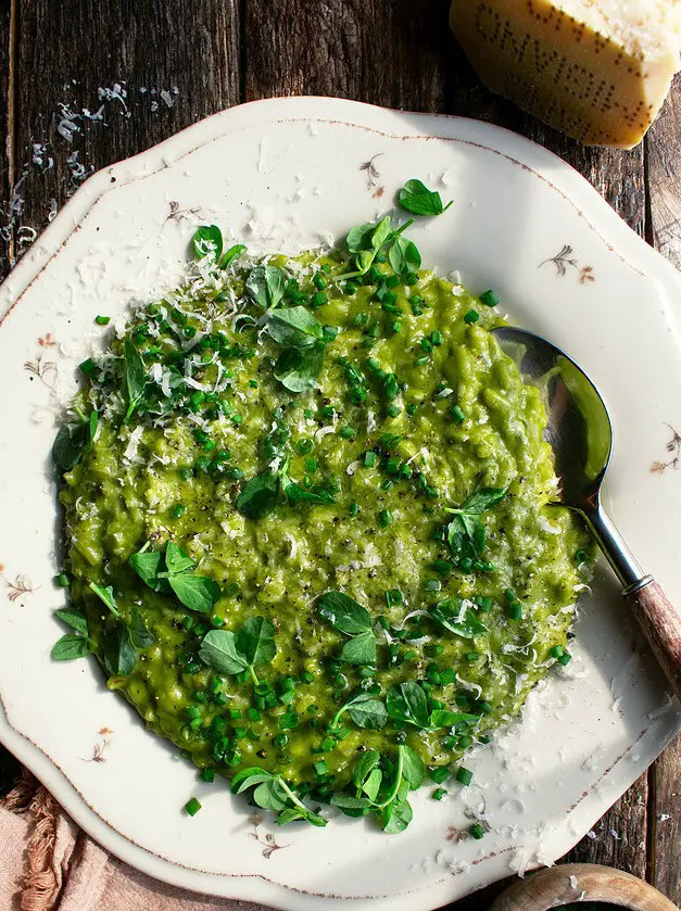 Spring Pea Risotto