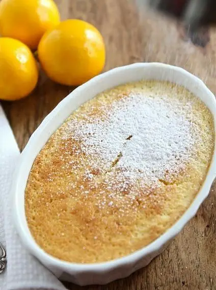 Meyer Lemon Pudding Cake