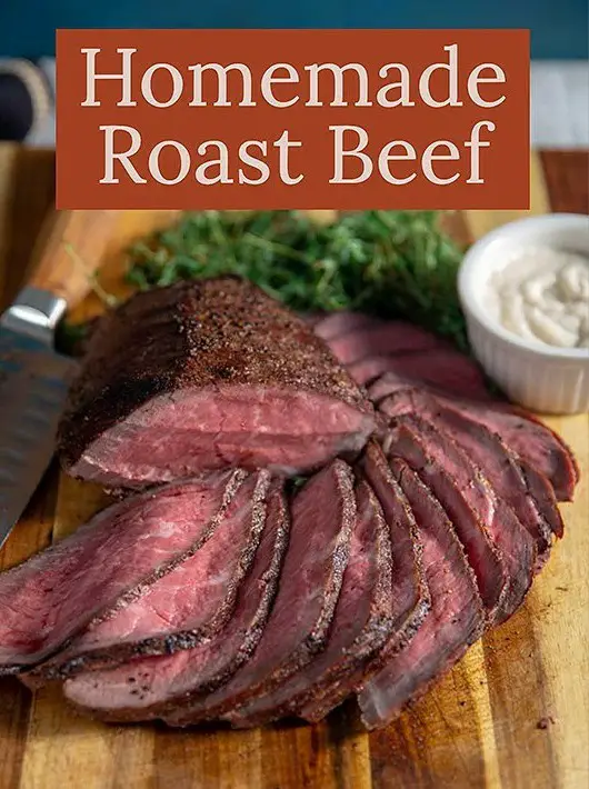 Homemade Top Round Roast Beef