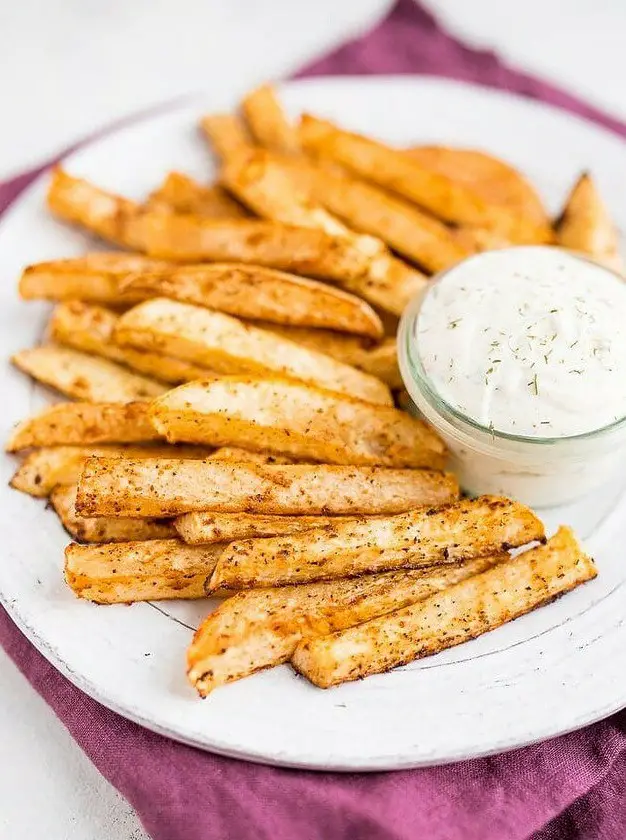 Baked Turnip Fries