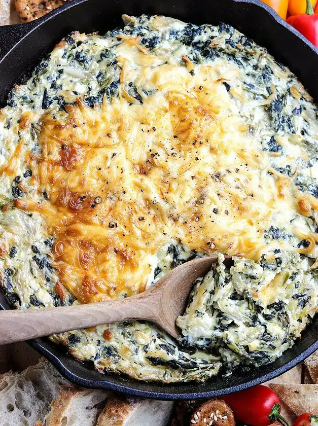 Smoked Spinach Artichoke Dip