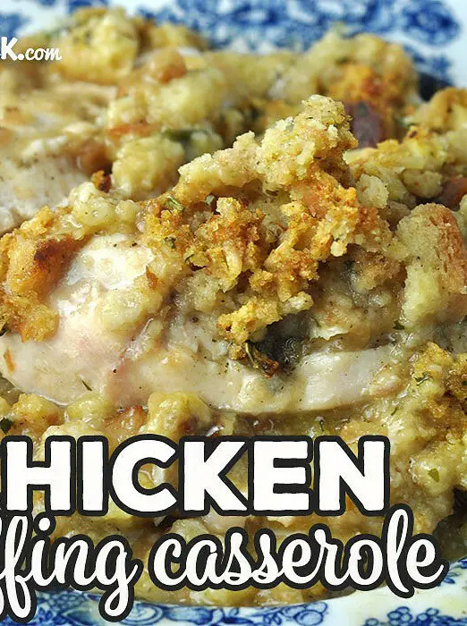 Chicken Stuffing Casserole