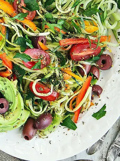 Zesty Zoodle Salad