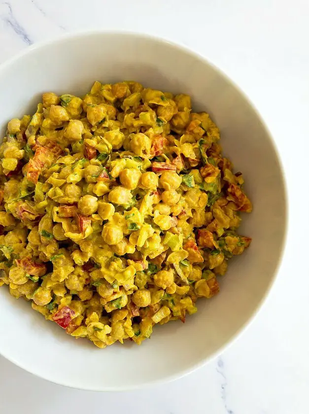 Curried Chickpea Salad