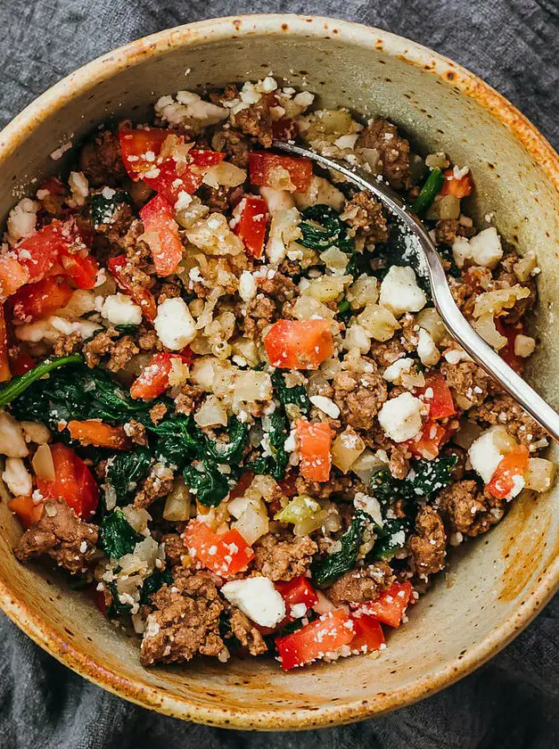 Ground Lamb Bowl